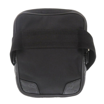 Gucci Black Canvas, Leather Guccissima
