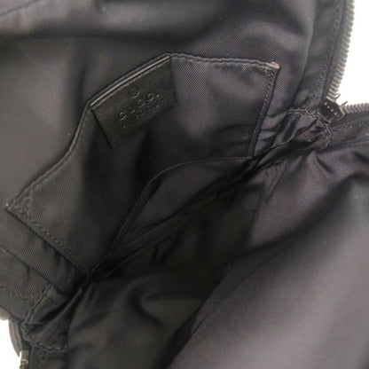 Gucci Black Canvas, Leather Guccissima