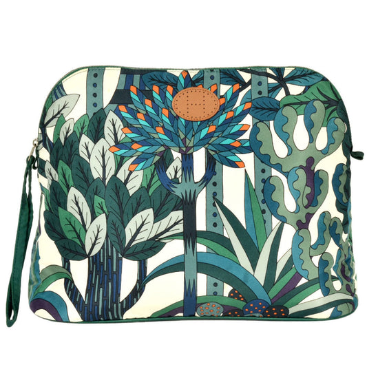 Hermès Green Silk Bolide