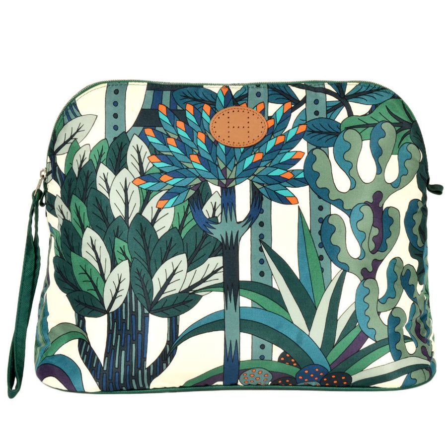 Hermès Green Silk Bolide