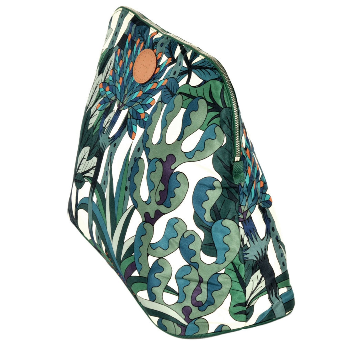 Hermès Green Silk Bolide
