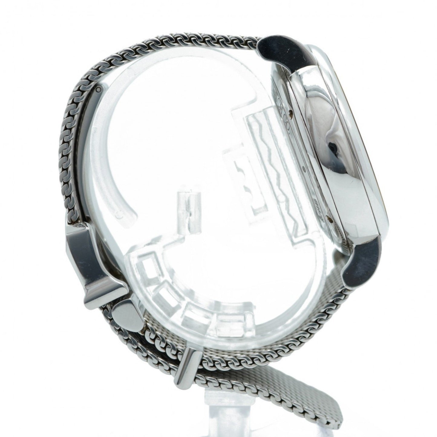 Iwc Schaffhausen Black Steel Watch