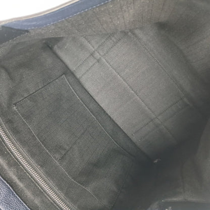 Loewe Blue Leather Military Messenger