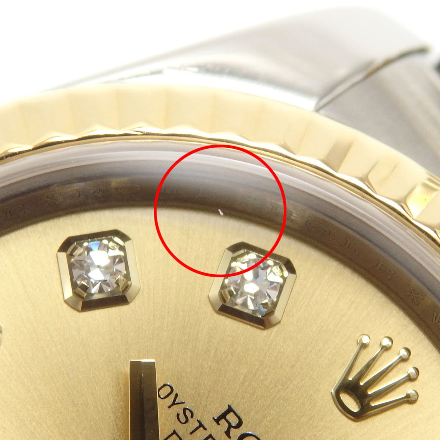 Rolex Gold Gold And Steel Lady Datejust