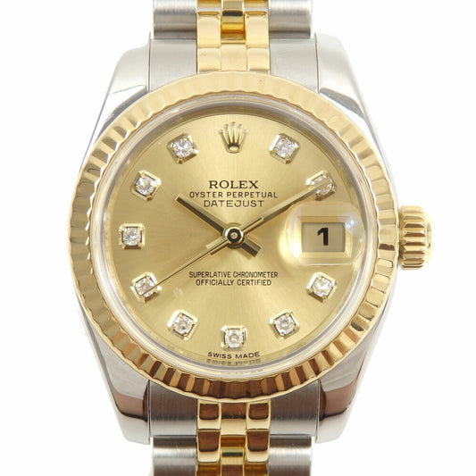 Rolex Gold Gold And Steel Lady Datejust