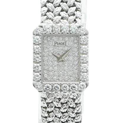 Piaget Silver White Gold Watch