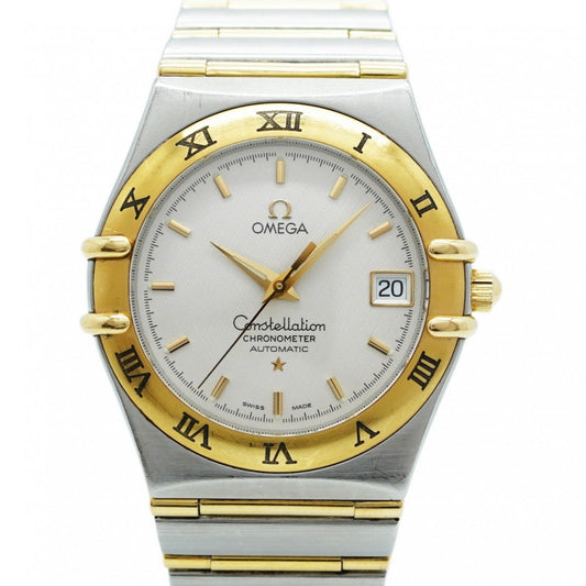 Omega White Gold And Steel Constellation