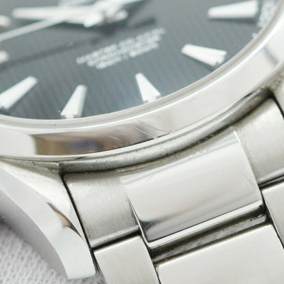 Omega Black Steel Seamaster Aquaterra