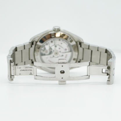Omega Black Steel Seamaster Aquaterra