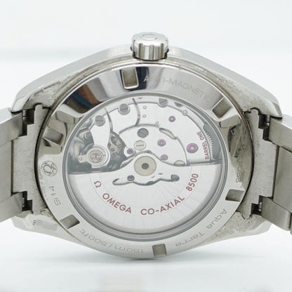 Omega Black Steel Seamaster Aquaterra
