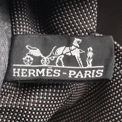 Hermès Gray Canvas Herline