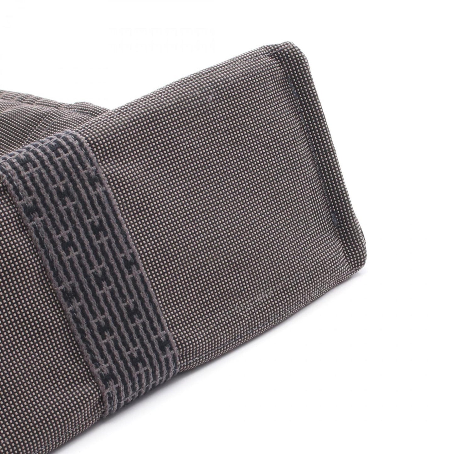Hermès Gray Canvas Herline