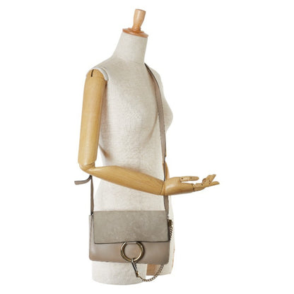 Chloé Brown Leather Faye