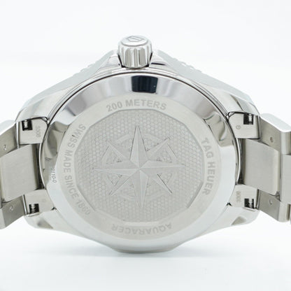 Tag Heuer Gray Steel Aquaracer