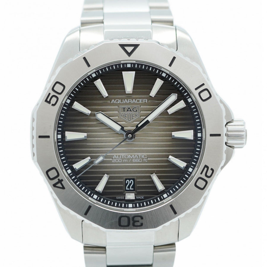 Tag Heuer Gray Steel Aquaracer