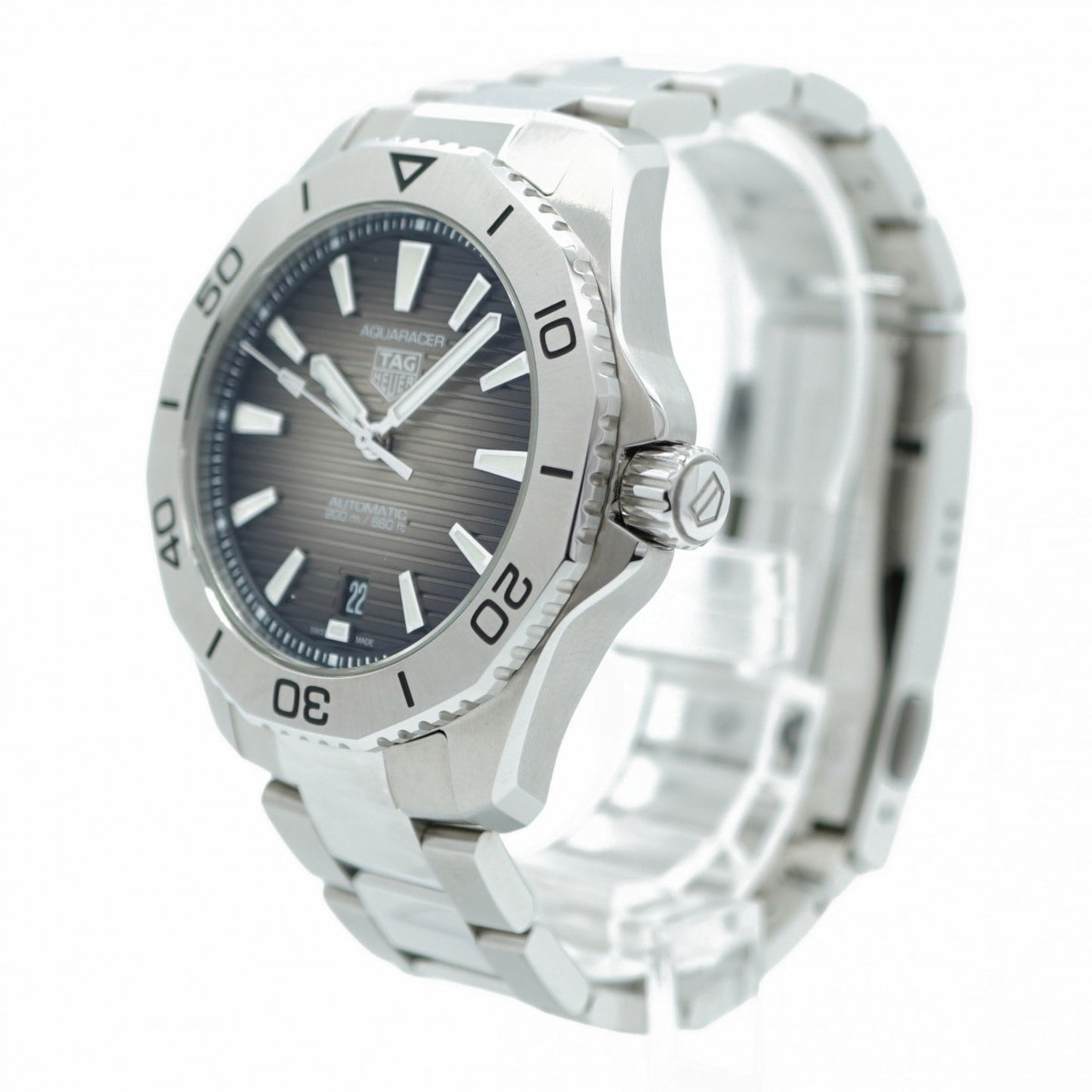 Tag Heuer Gray Steel Aquaracer