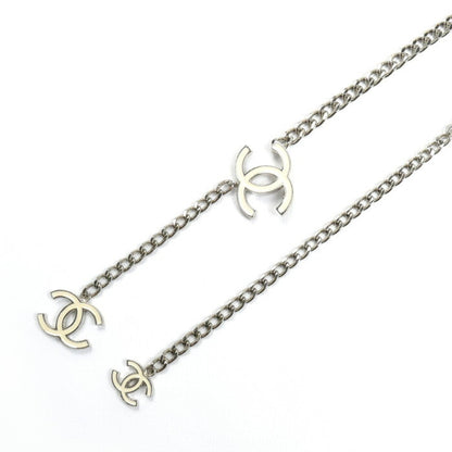 Chanel Silver Metal Coco Mark