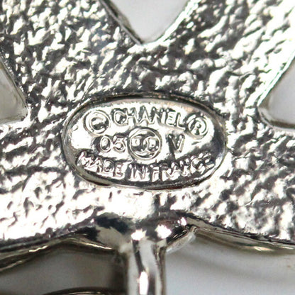 Chanel Silver Metal Coco Mark