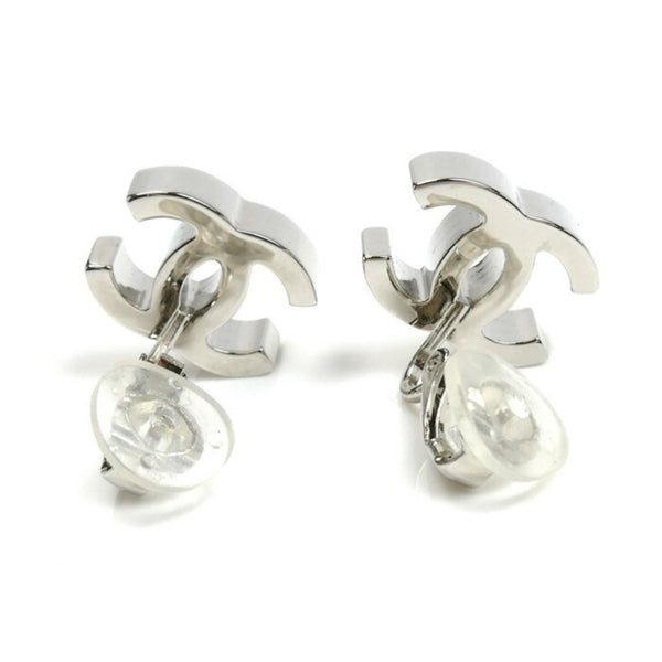 Chanel Silver Metal Coco Mark
