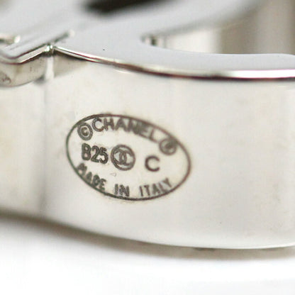 Chanel Silver Metal Coco Mark