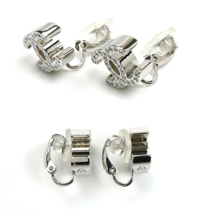 Chanel Silver Metal Coco Mark