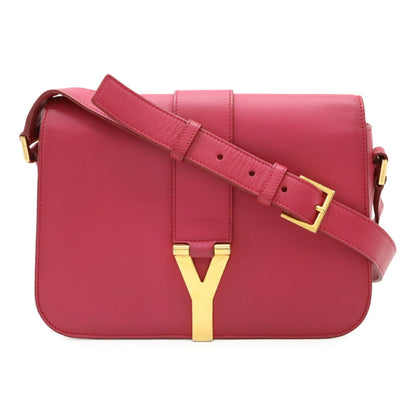 Saint Laurent Pink Leather Y Line