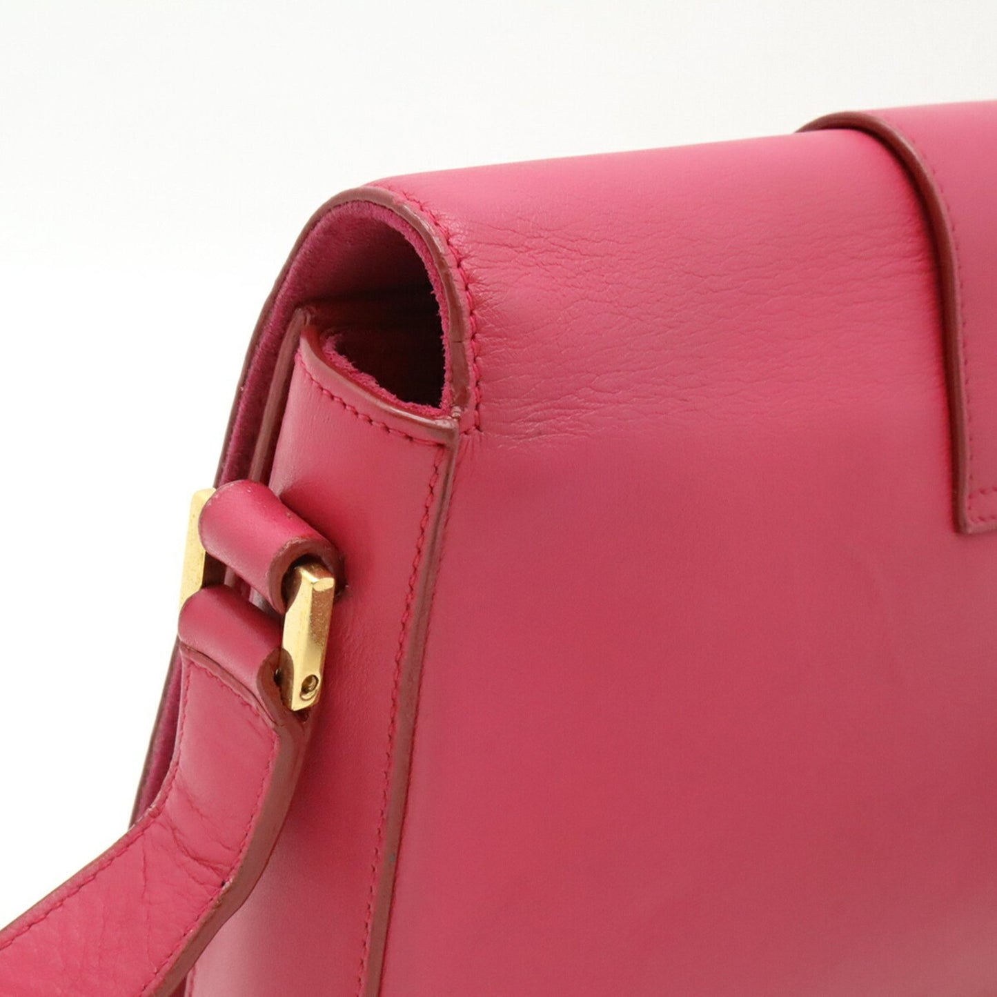 Saint Laurent Pink Leather Y Line