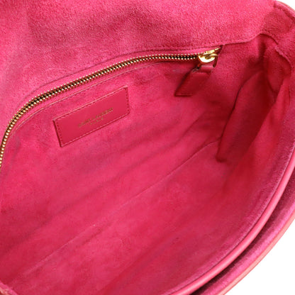 Saint Laurent Pink Leather Y Line