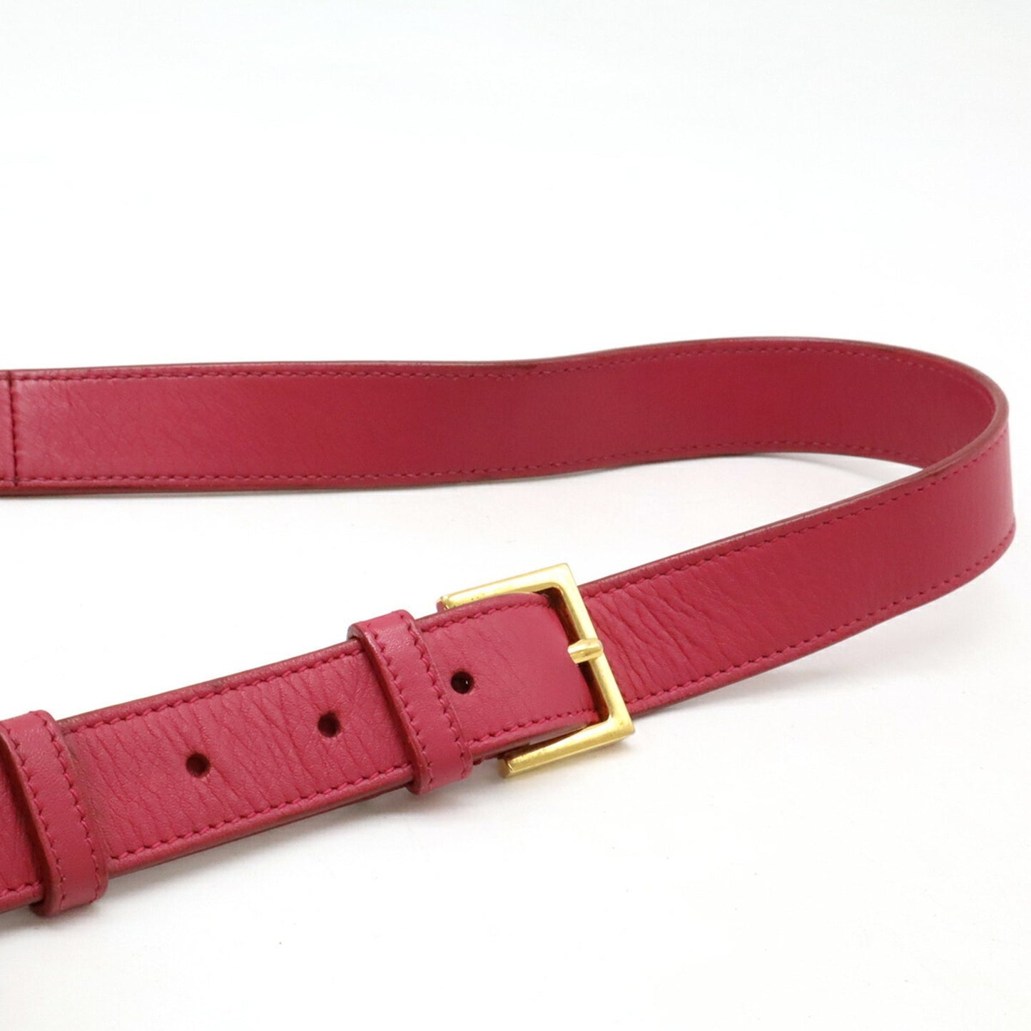 Saint Laurent Pink Leather Y Line