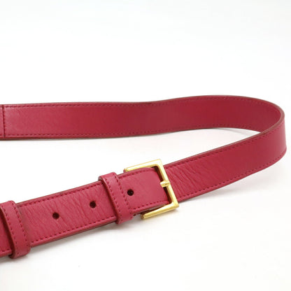 Saint Laurent Pink Leather Y Line