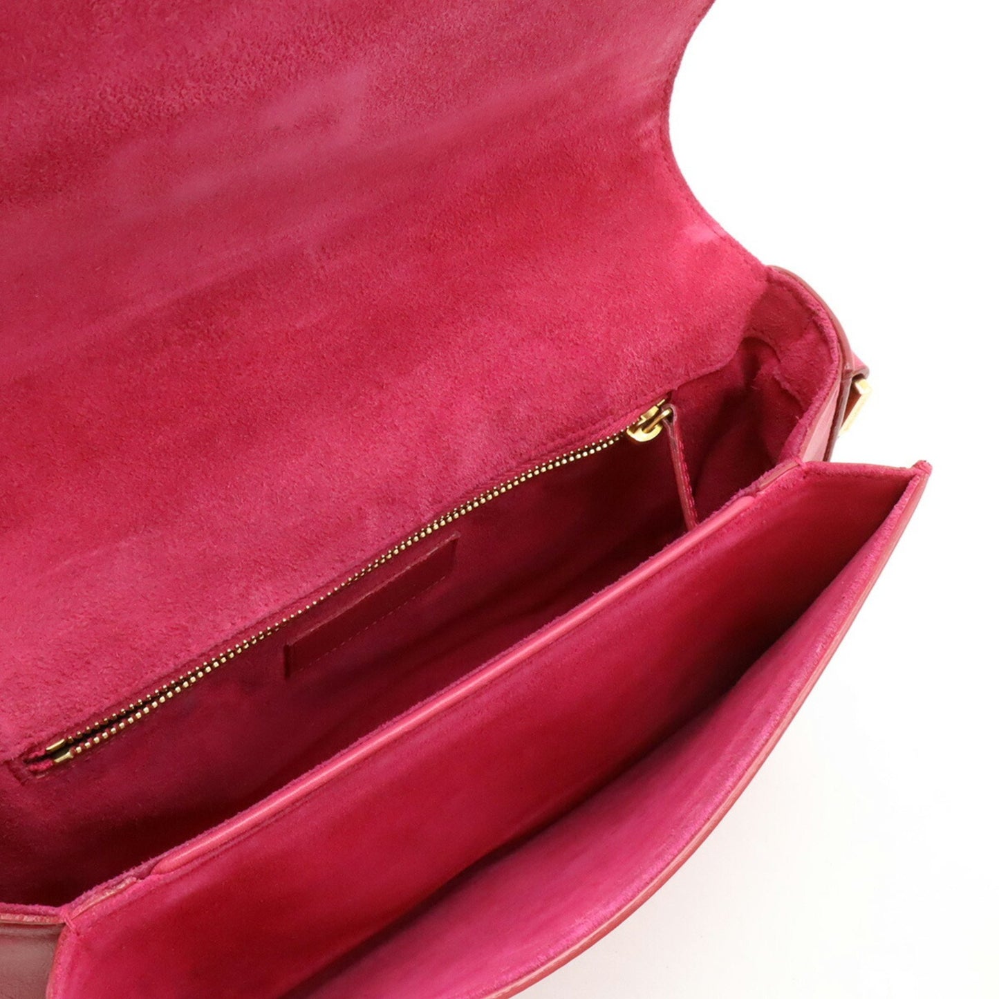 Saint Laurent Pink Leather Y Line