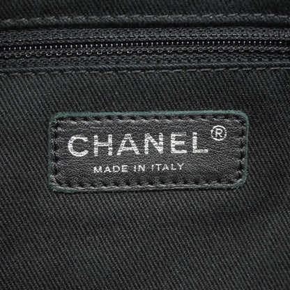 Chanel Black Leather Grand Shopping