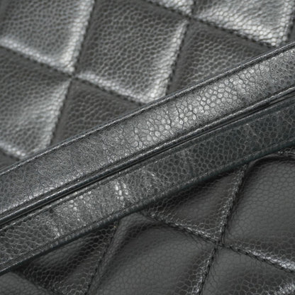 Chanel Black Leather Grand Shopping