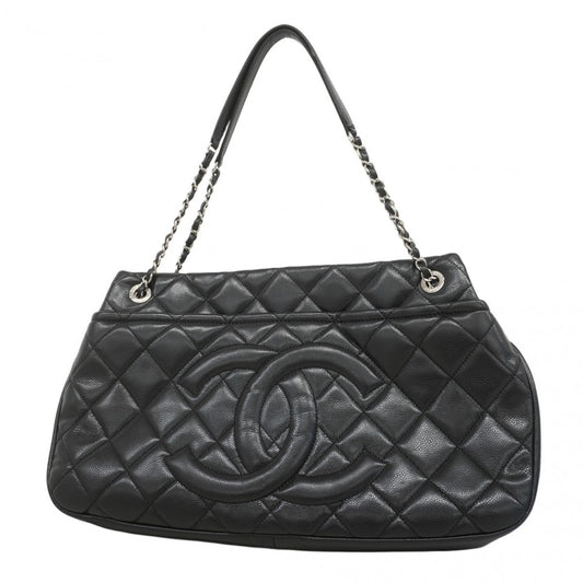 Chanel Black Leather Grand Shopping
