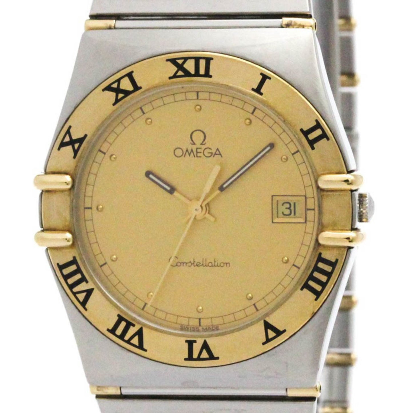 Omega Gold Gold And Steel Constellation