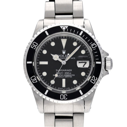 Rolex Black Steel Submariner