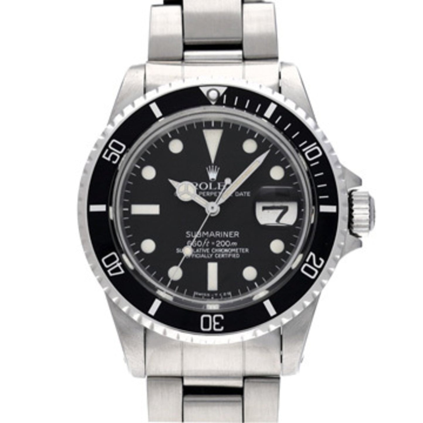 Rolex Black Steel Submariner