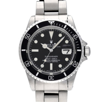 Rolex Black Steel Submariner