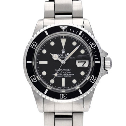 Rolex Black Steel Submariner