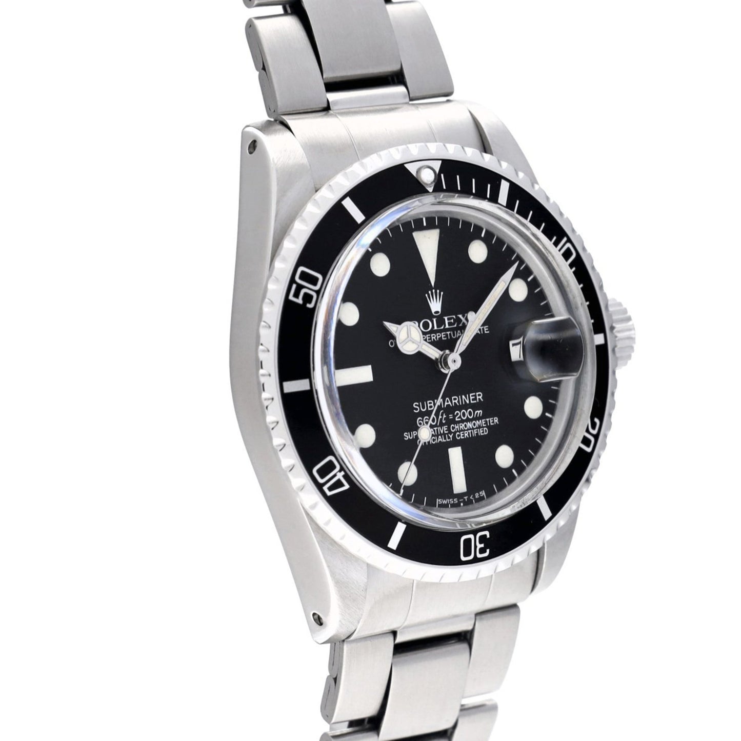 Rolex Black Steel Submariner