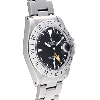 Rolex Black Steel Explorer
