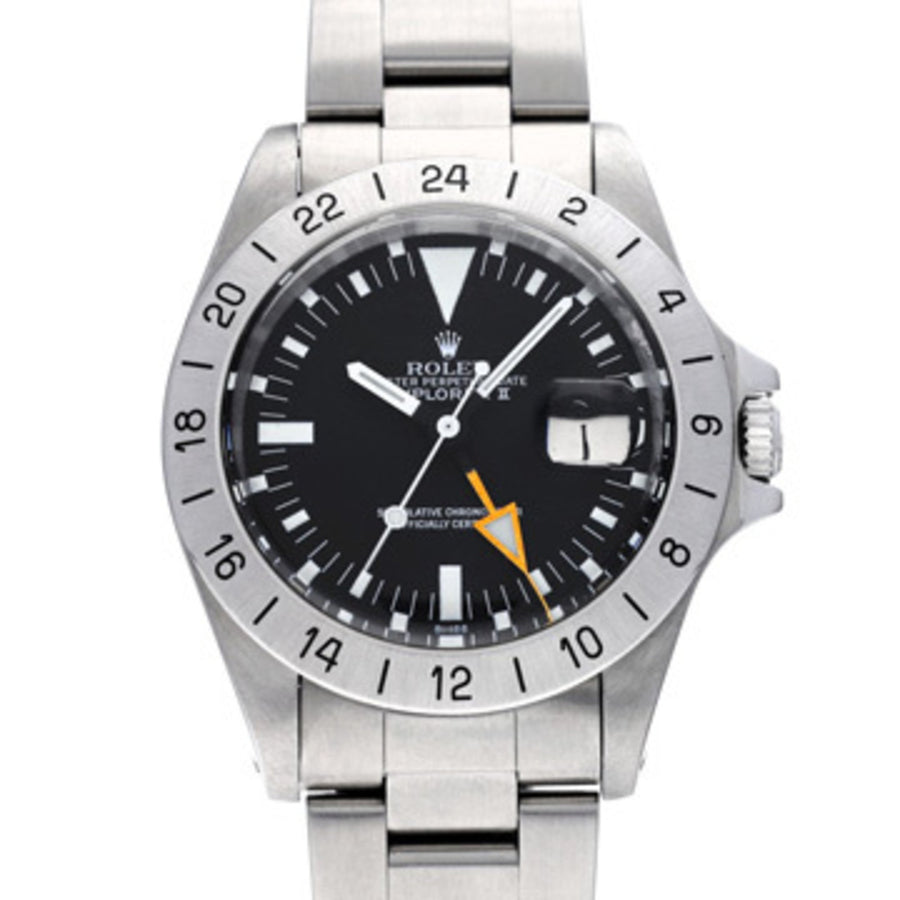 Rolex Black Steel Explorer