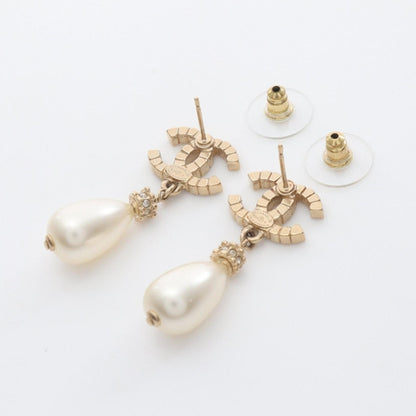Chanel Gold Gold Plated Coco Mark