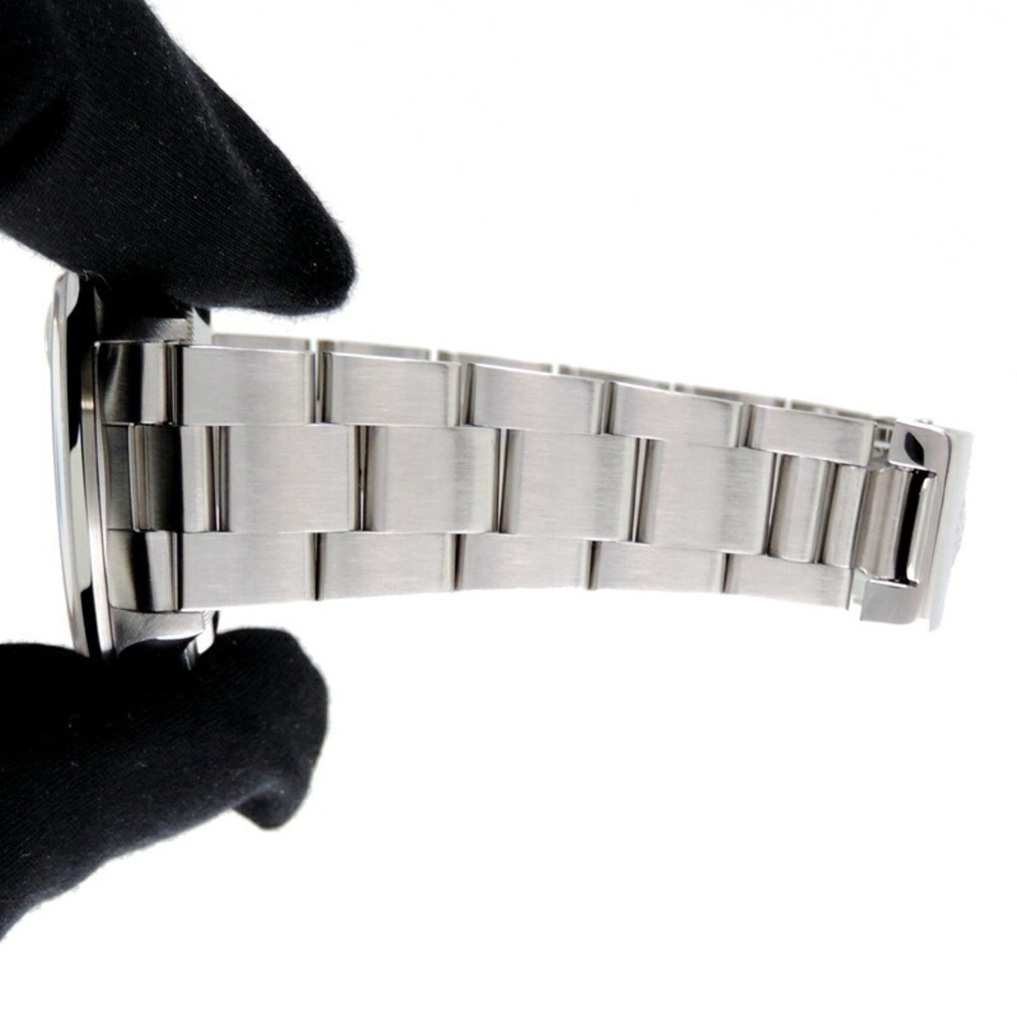 Rolex Silver Steel Oyster Perpetual Date