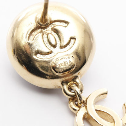 Chanel Gold Gold Plated Camellia