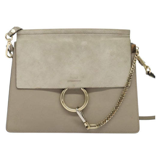 Chloé Gray Suede Faye