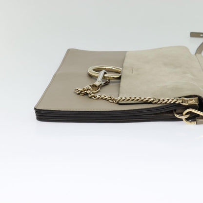 Chloé Gray Suede Faye
