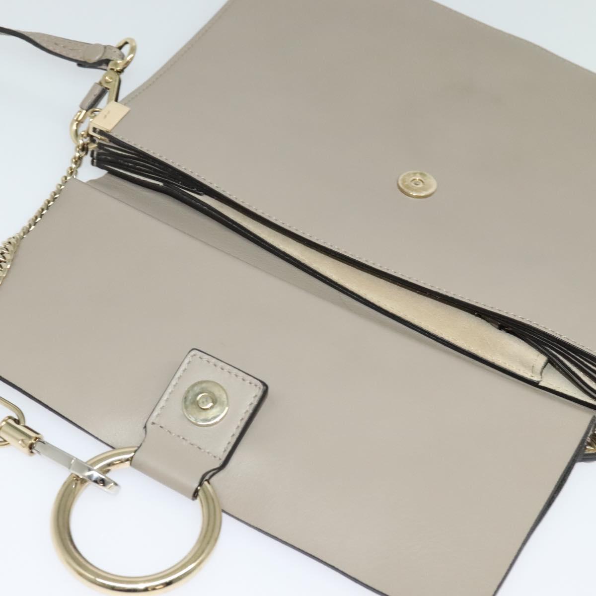 Chloé Gray Suede Faye