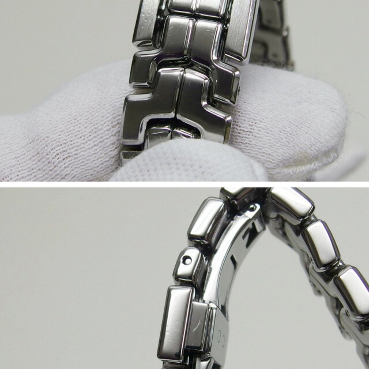 Tag Heuer White Steel Link Lady