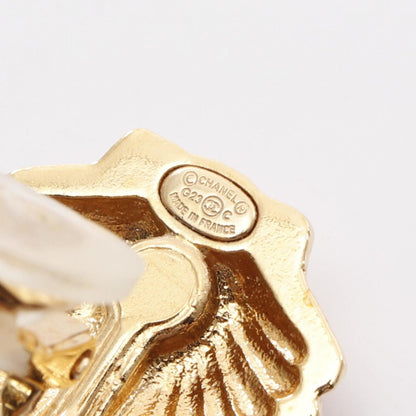 Chanel Gold Gold Plated Coco Mark